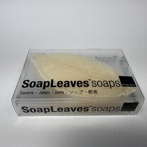 Vtg Hand Made Individual Soap Leaves Single Use Guest Hotel B&B 80pc K3